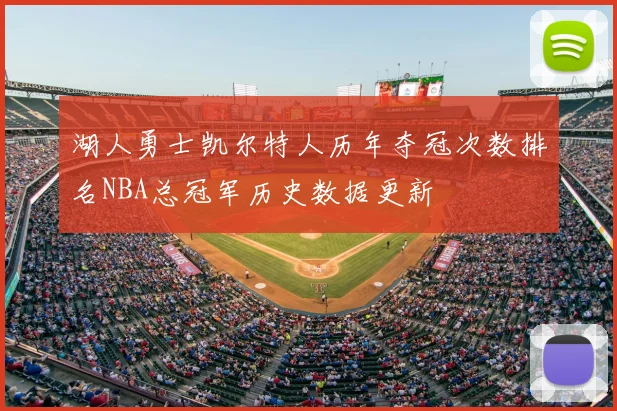湖人勇士凯尔特人历年夺冠次数排名NBA总冠军历史数据更新