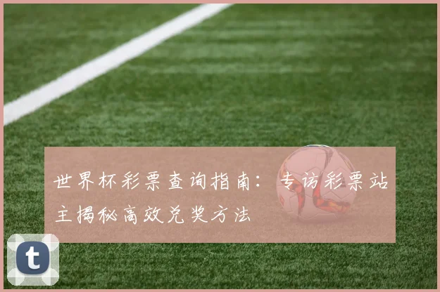 世界杯彩票查询指南：专访彩票站主揭秘高效兑奖方法